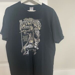 Gildan Black 'Adventure Cruiser' Graphic Tee
